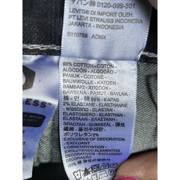 Levi’s 559 Relaxed Straight Men’s Stretch Denim Jeans Size 42x32 - Picture 14 of 15